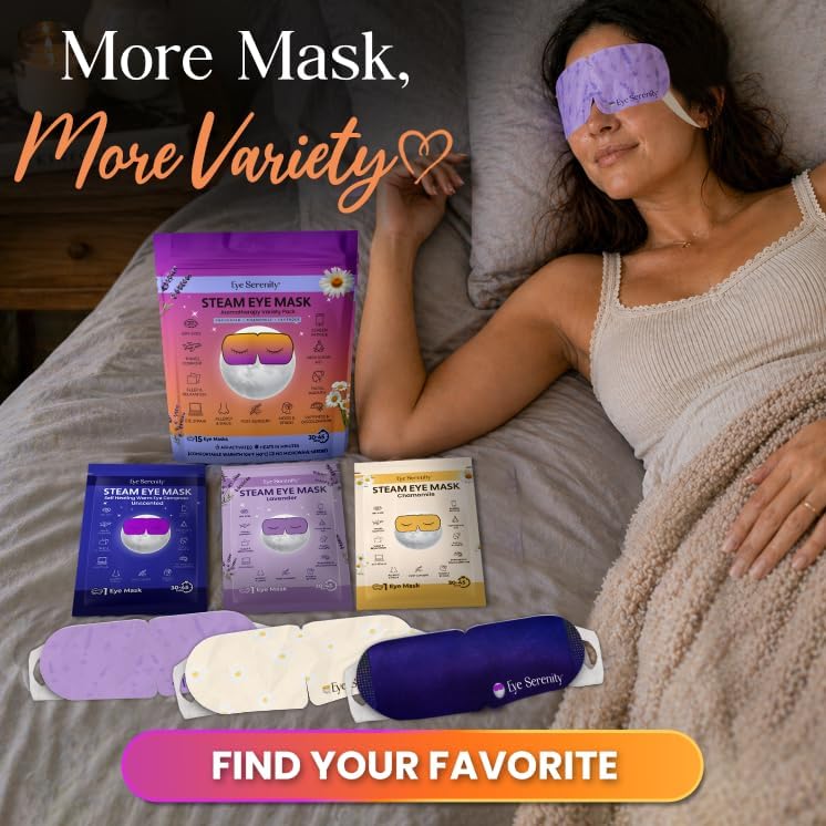 Eye Serenity Steam Eye Mask - VARIETY PACK
