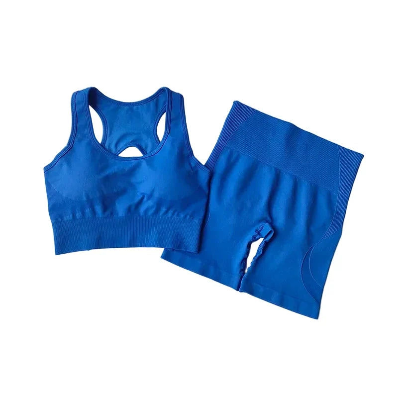 Women’s High-Waist Seamless Workout Set