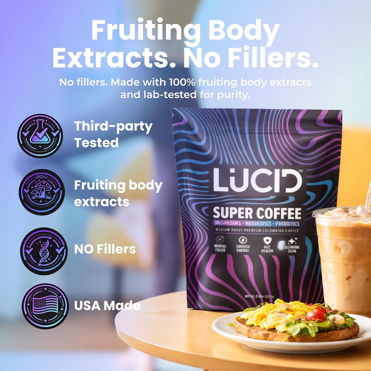 Nootropic+Mushroom Coffee